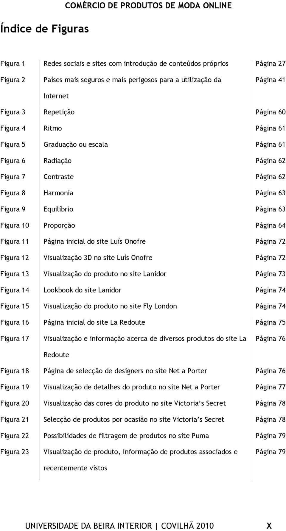 Figura 9 Equilíbrio Página 63 Figura 10 Proporção Página 64 Figura 11 Página inicial do site Luís Onofre Página 72 Figura 12 Visualização 3D no site Luís Onofre Página 72 Figura 13 Visualização do