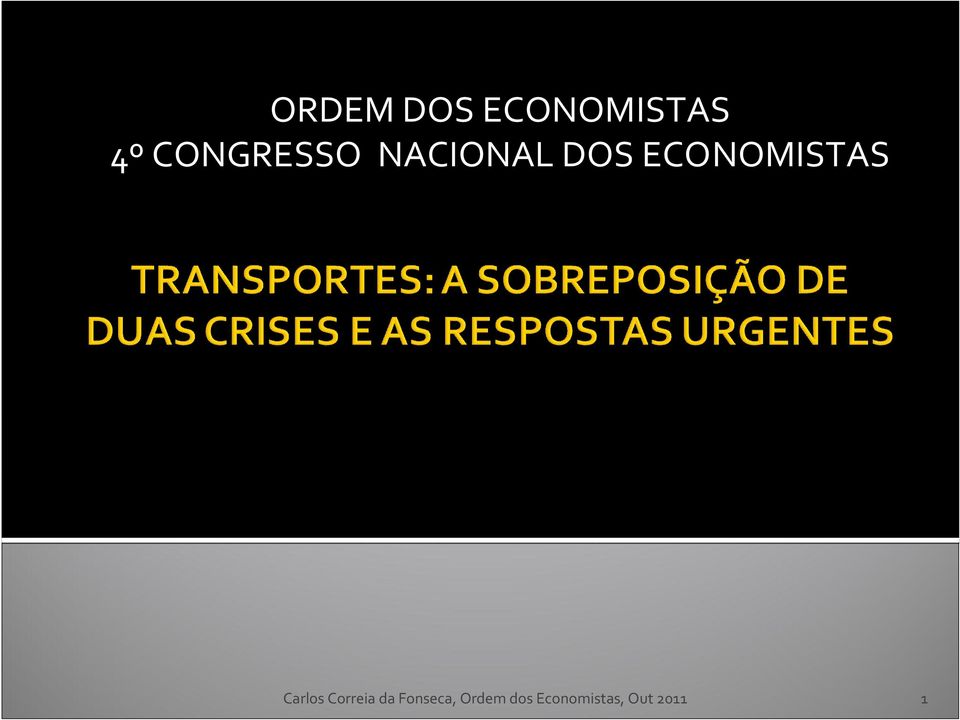 ECONOMISTAS Carlos Correia da