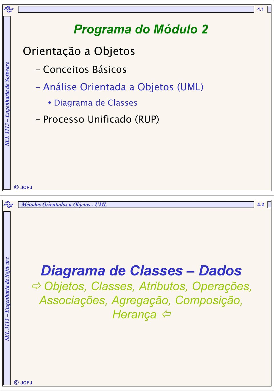 Métodos Orientados a Objetos - UML 4.