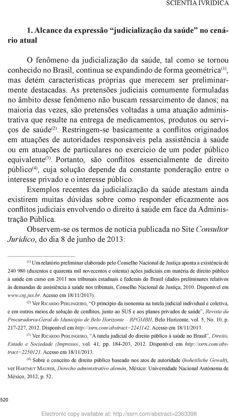 br RicaRdo PeRlingeiRo Revista da Procuradoria-Geral do Município de Belo Horizonte RPGMBH http://ssrn.