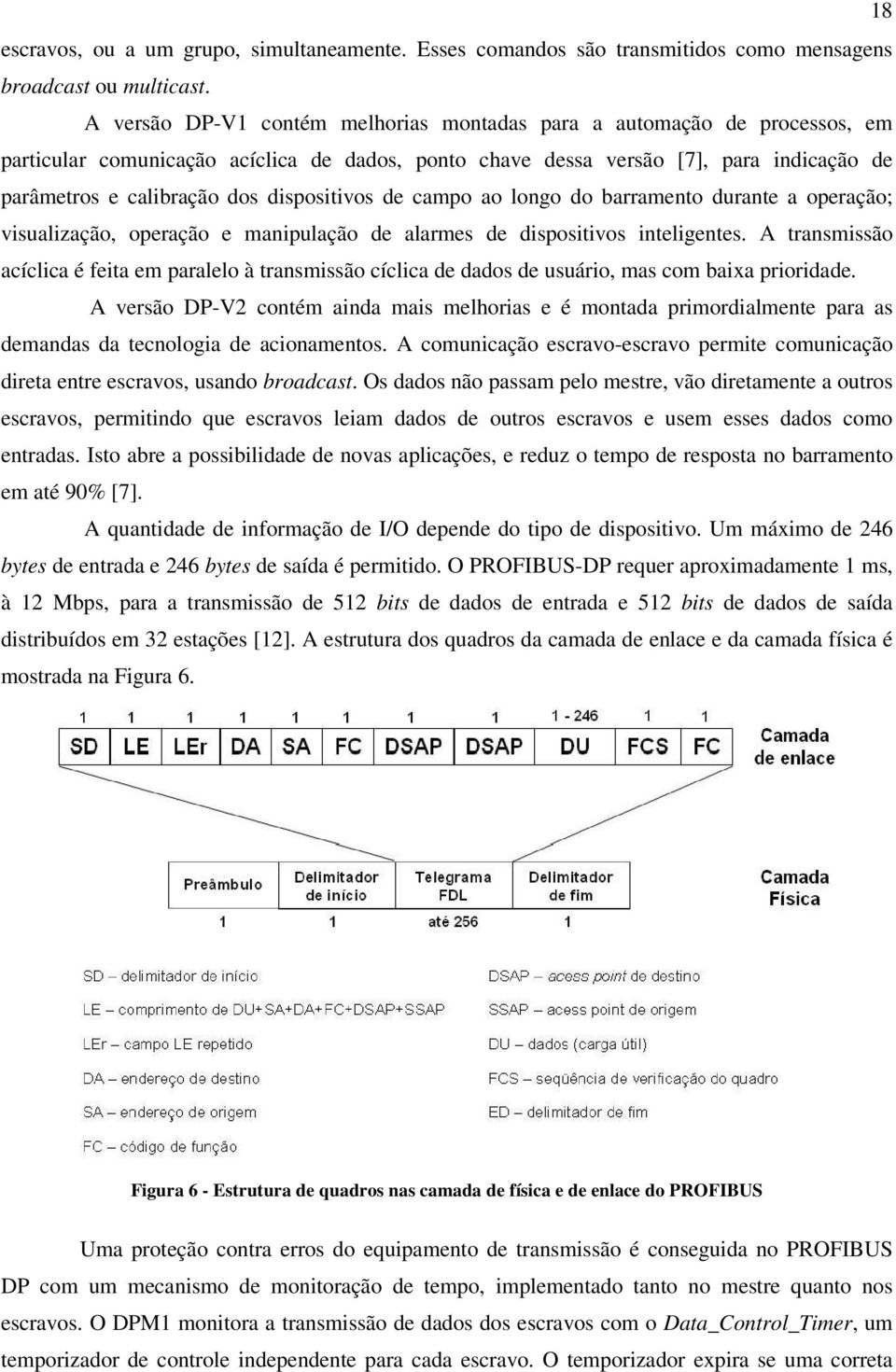 dispositivos de campo ao longo do barramento durante a operação; visualização, operação e manipulação de alarmes de dispositivos inteligentes.