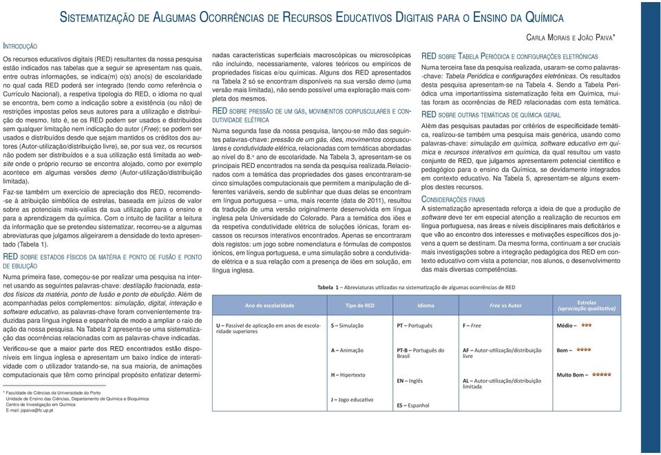 idioma no qual se encontra, bem como a indicação sobre a existência (ou não) de restrições impostas pelos seus es para a utilização e distribuição do mesmo.