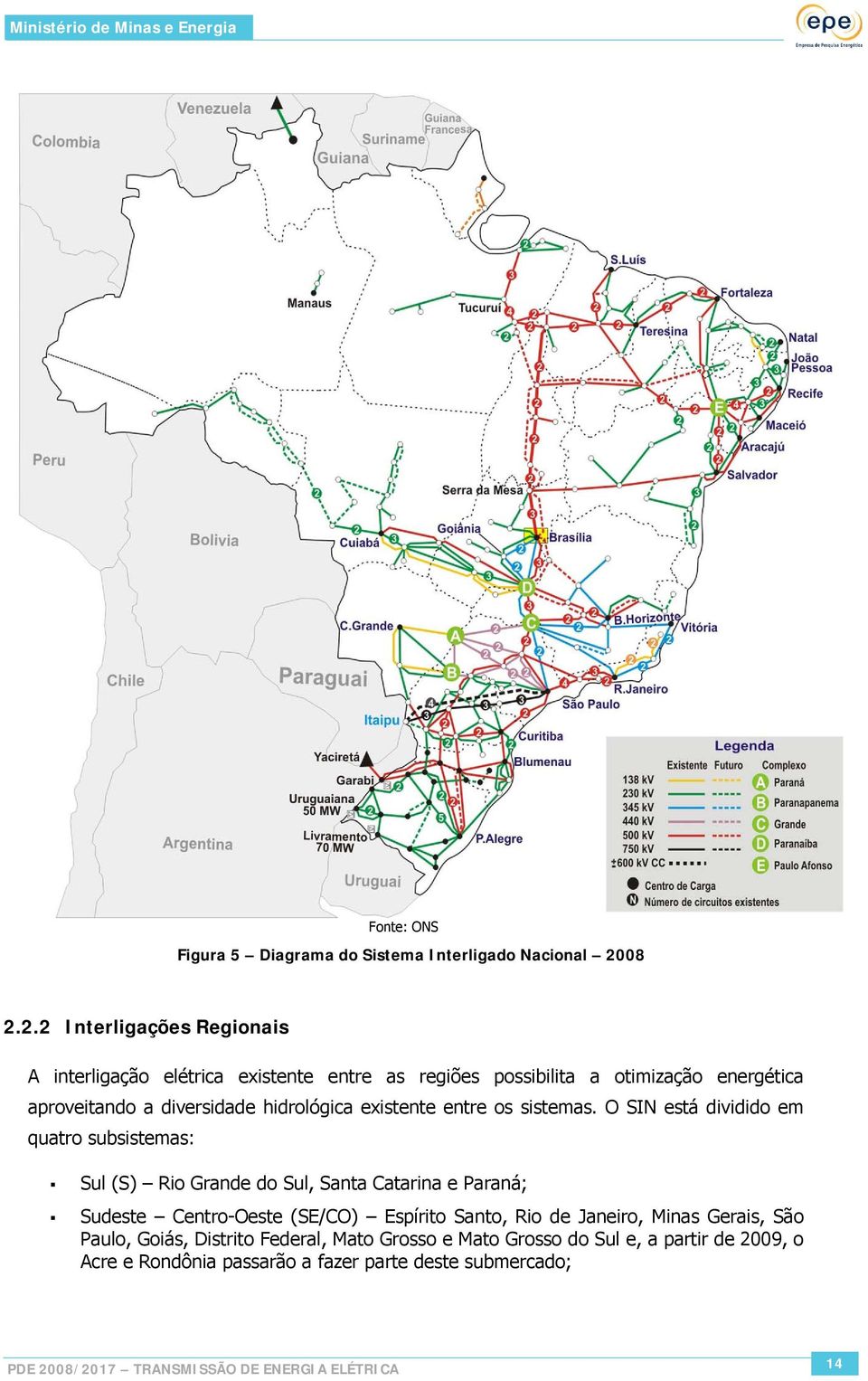 diversidade hidrológica existente entre os sistemas.