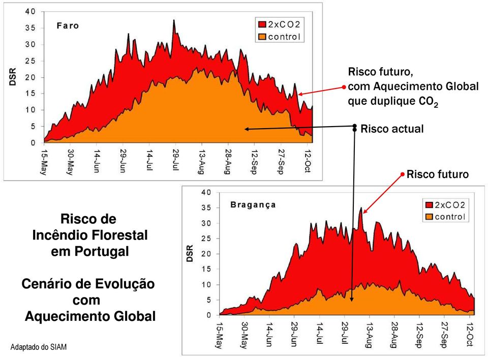 Risco de Incêndio Florestal em Portugal