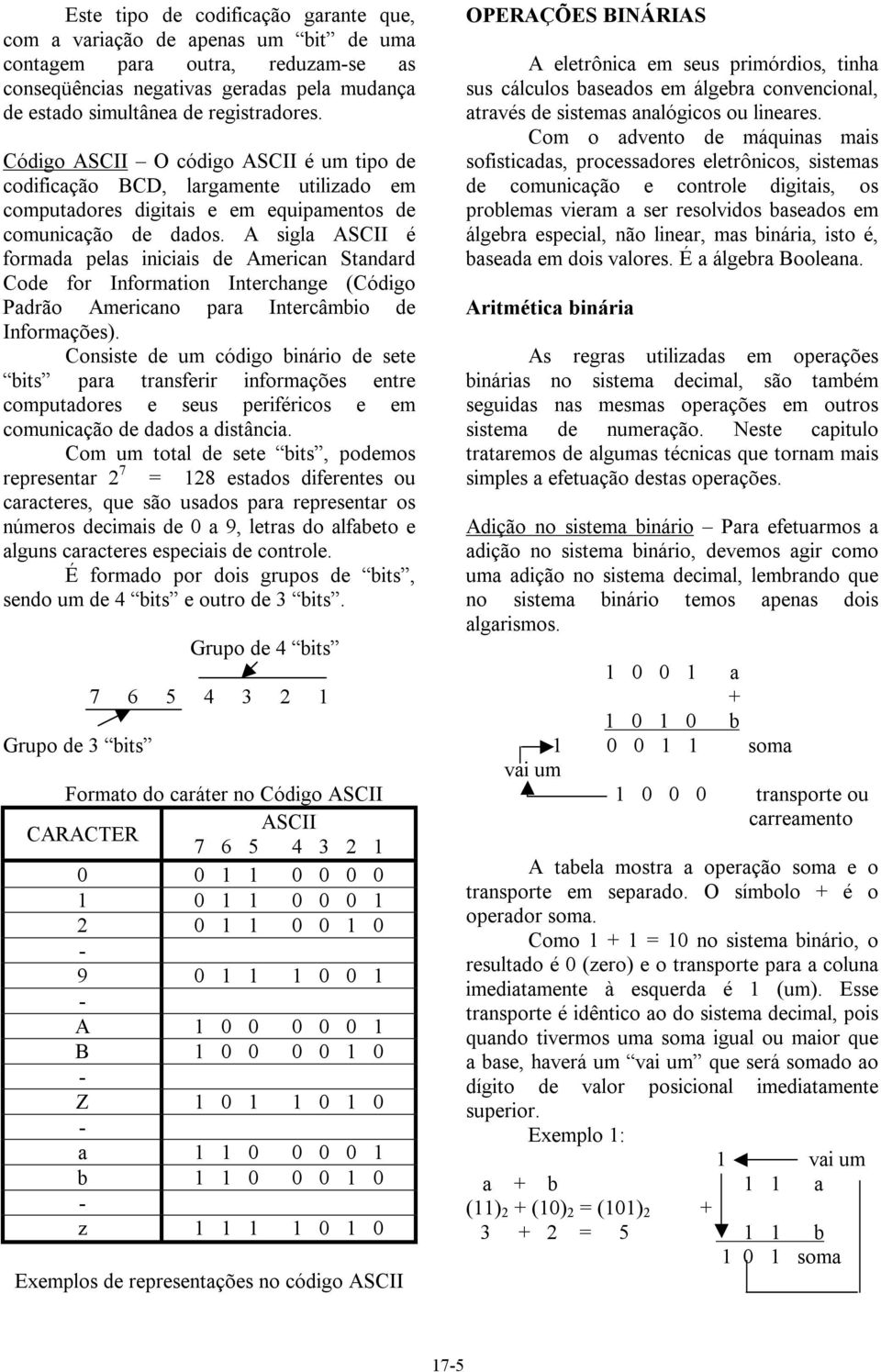 A sigla ASCII é formada pelas iniciais de American Standard Code for Information Interchange (Código Padrão Americano para Intercâmbio de Informações).