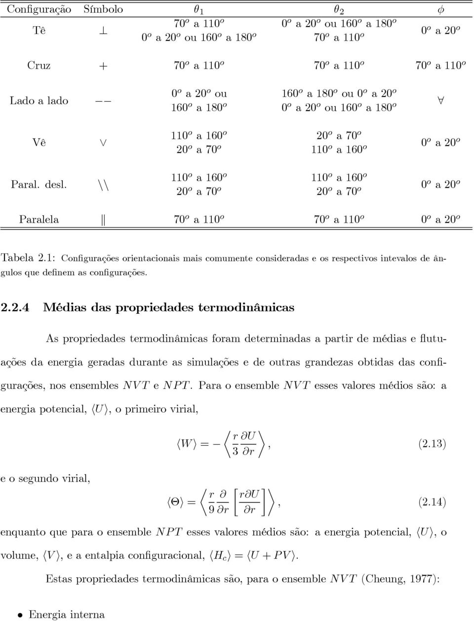 \\ 110 o a 160 o 20 o a 70 o 110 o a 160 o 20 o a 70 o 0 o a 20 o Paralela k 70 o a 110 o 70 o a 110 o 0 o a 20 o Tabela 2.