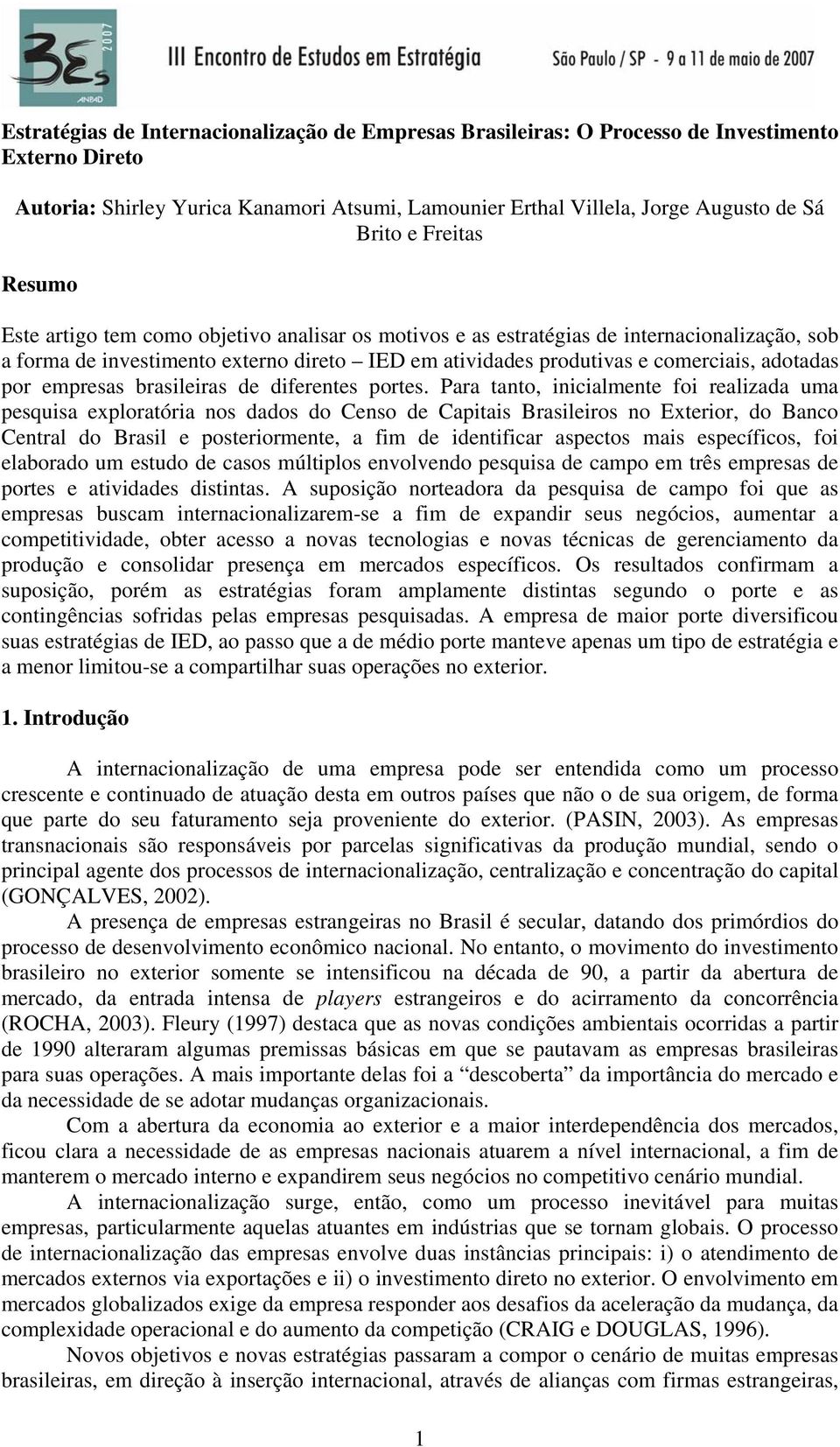 adotadas por empresas brasileiras de diferentes portes.