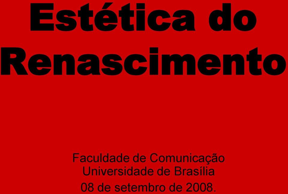 Universidade de Brasília