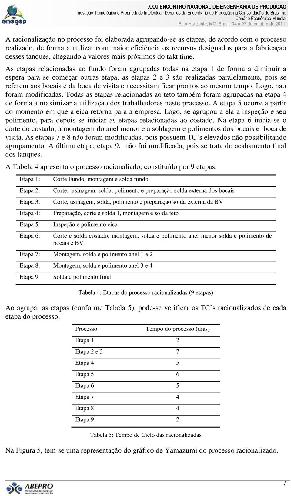 As etapas relacionadas ao fundo foram agrupadas todas na etapa 1 de forma a diminuir a espera para se começar outras etapa, as etapas 2 e 3 são realizadas paralelamente, pois se referem aos bocais e