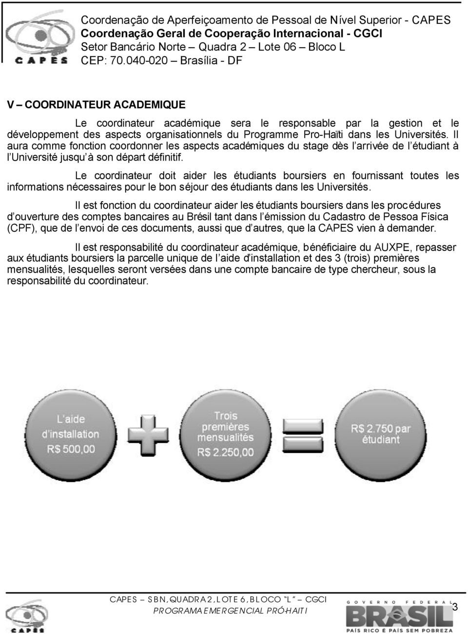 Le coordinateur doit aider les étudiants boursiers en fournissant toutes les informations nécessaires pour le bon séjour des étudiants dans les Universités.