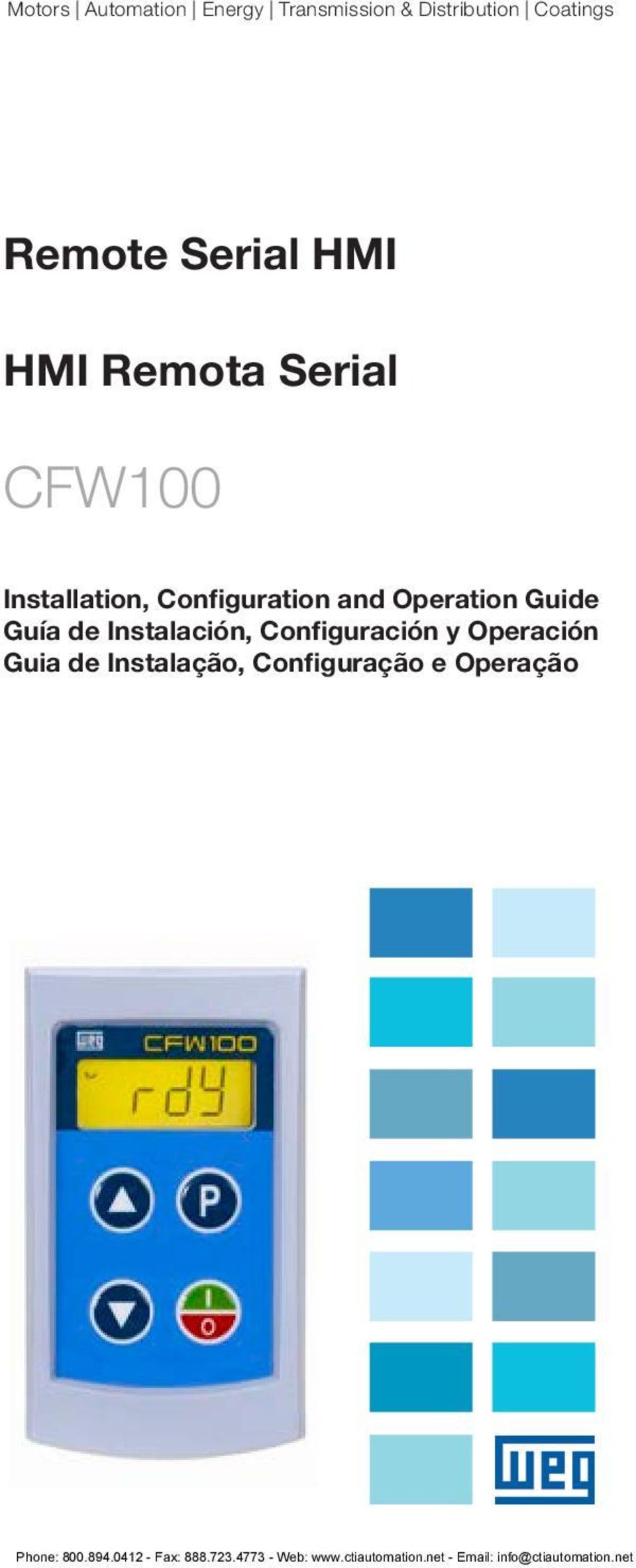 Installation, Configuration and Operation Guide Guía de