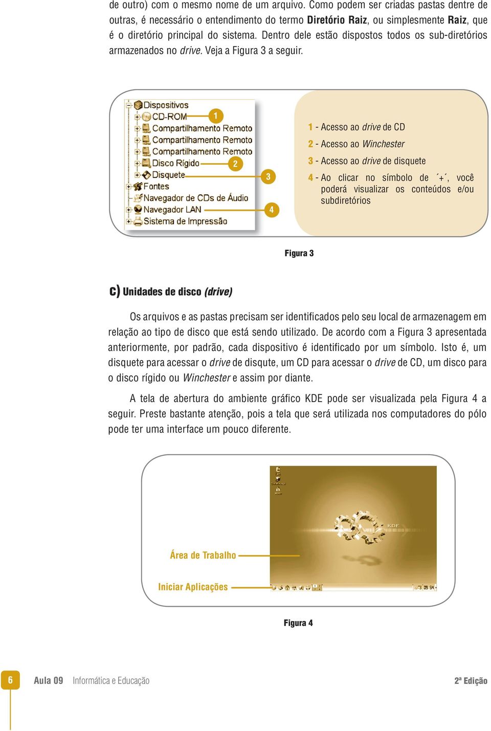 Dentro dele estão dispostos todos os sub-diretórios armazenados no drive. Veja a Figura 3 a seguir.