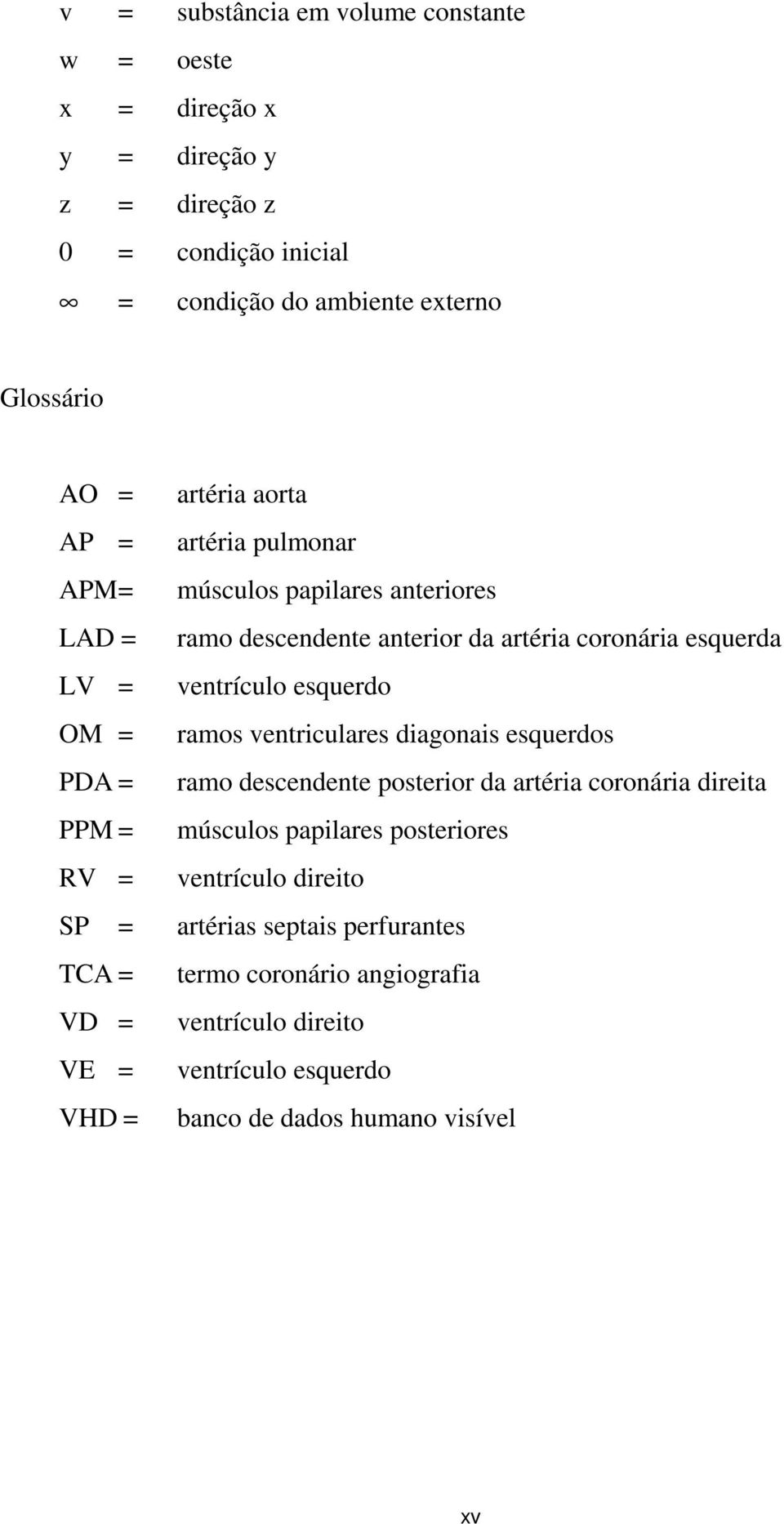 OM = ramos ventriulares diagonais esquerdos PDA = ramo desendente posterior da artéria oronária direita PPM = músulos papilares posteriores RV = ventríulo