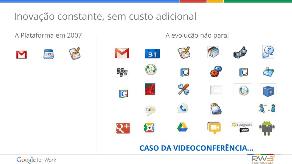 Plataforma em 2007 A