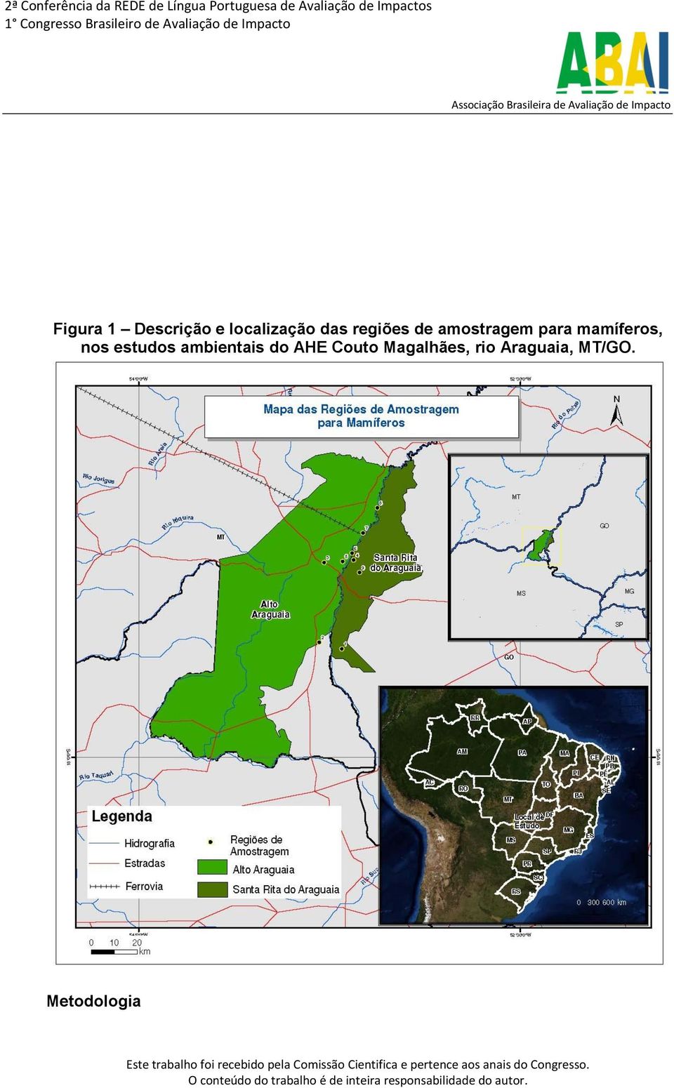 nos estudos ambientais do AHE Couto