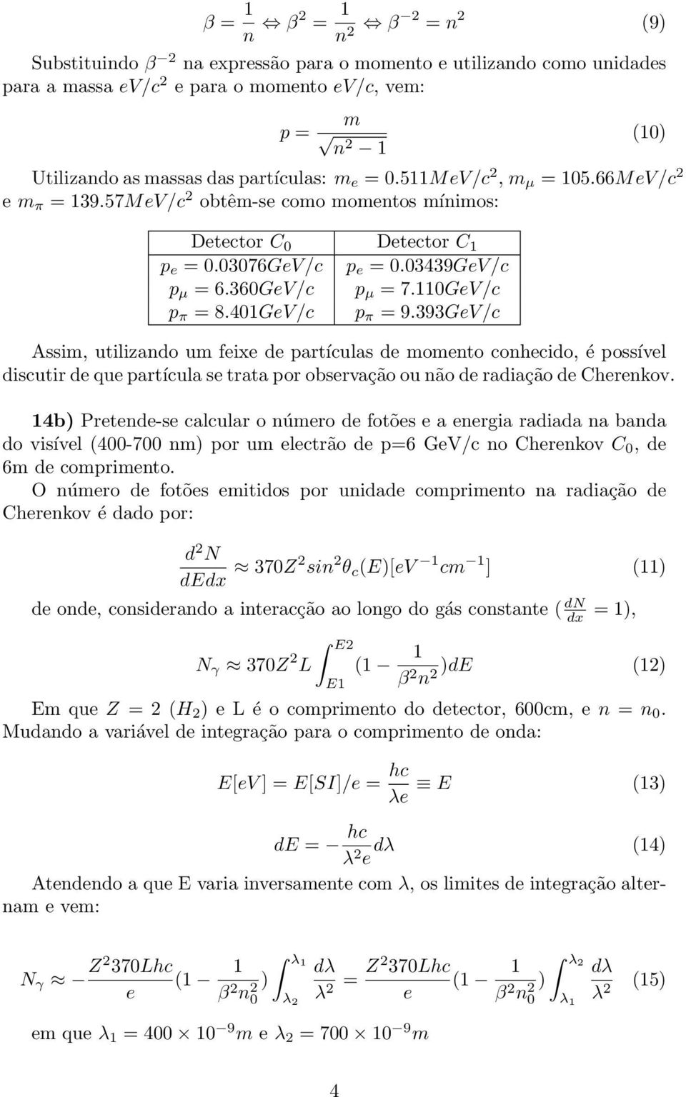 110GeV/c p π = 8.401GeV/c p π = 9.