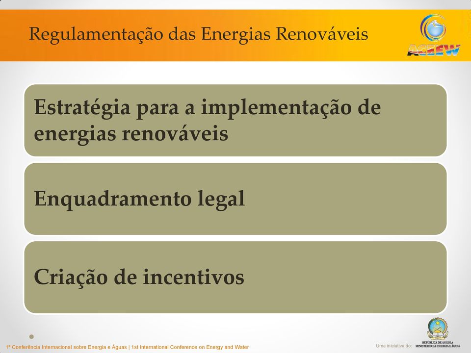 implementação de energias