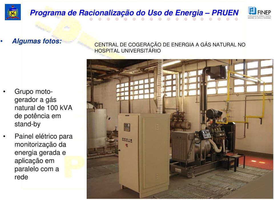 100 kva de potência em stand-by Painel elétrico para