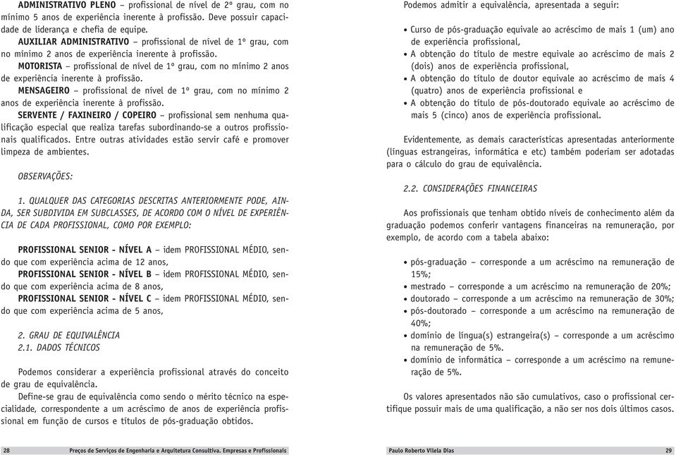 MOTORISTA profissional de nível de 1º grau, com no mínimo 2 anos de experiência inerente à profissão.