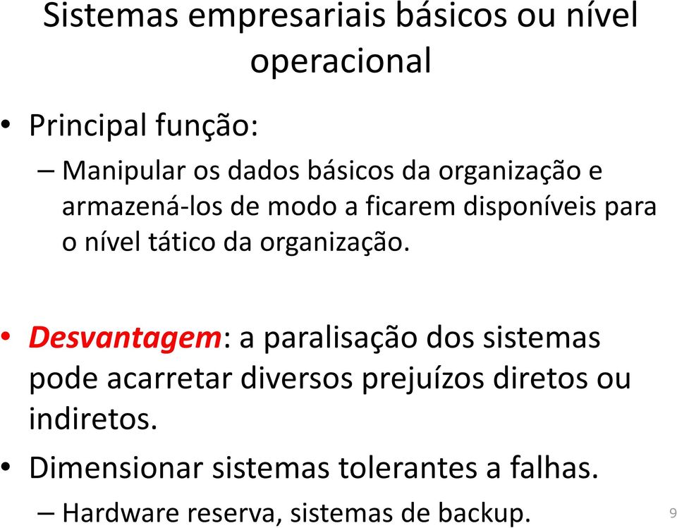 organização.