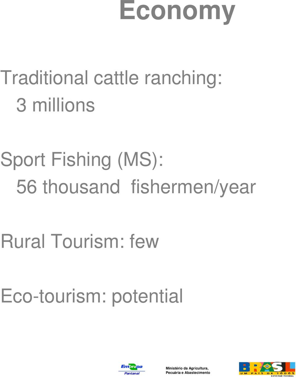 Fishing (MS): 56 thousand