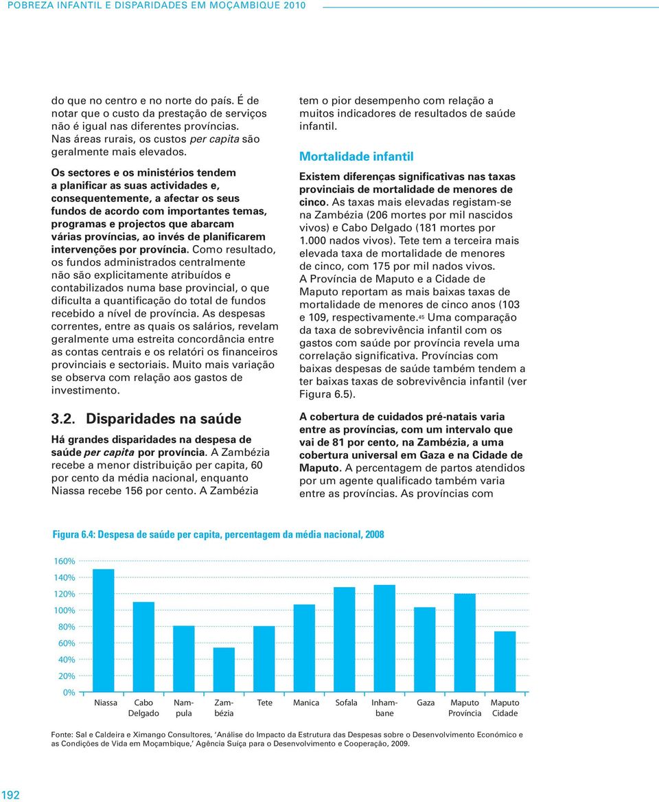 Os sectores e os ministérios tendem a planificar as suas actividades e, consequentemente, a afectar os seus fundos de acordo com importantes temas, programas e projectos que abarcam várias