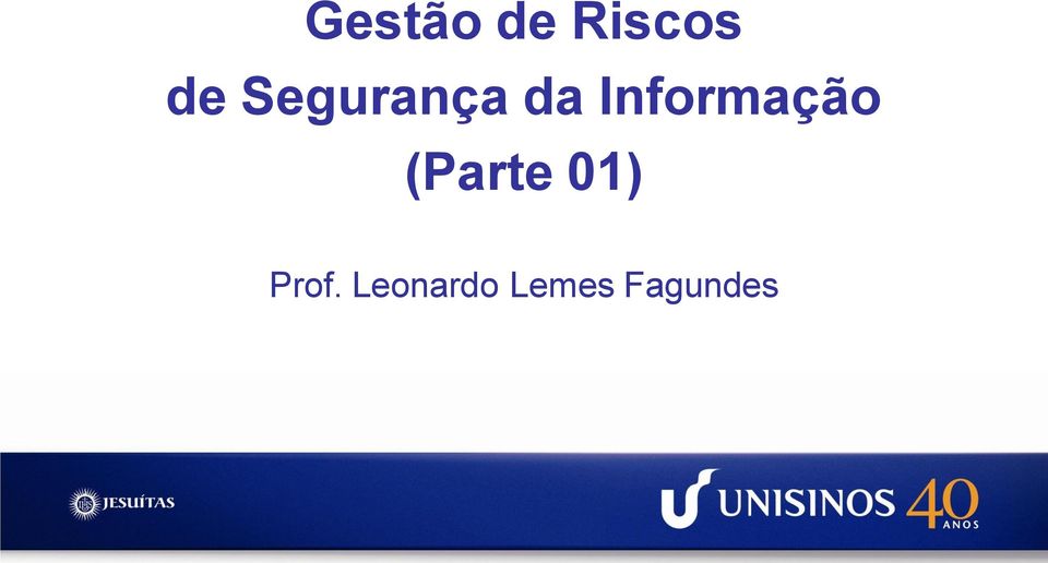 Informação (Parte