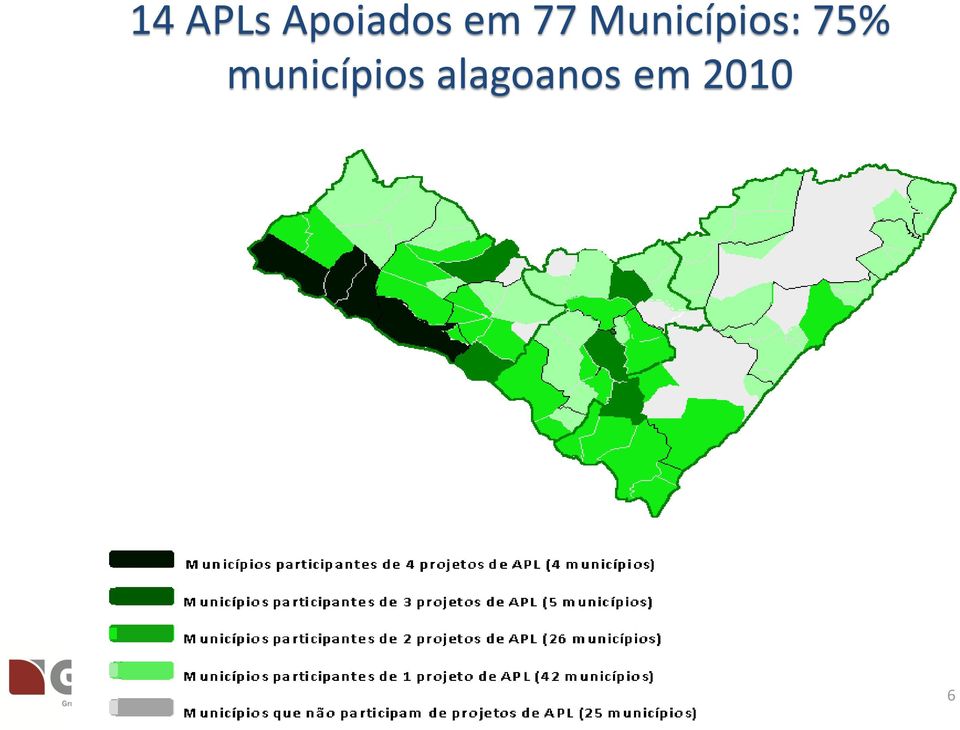 75% municípios