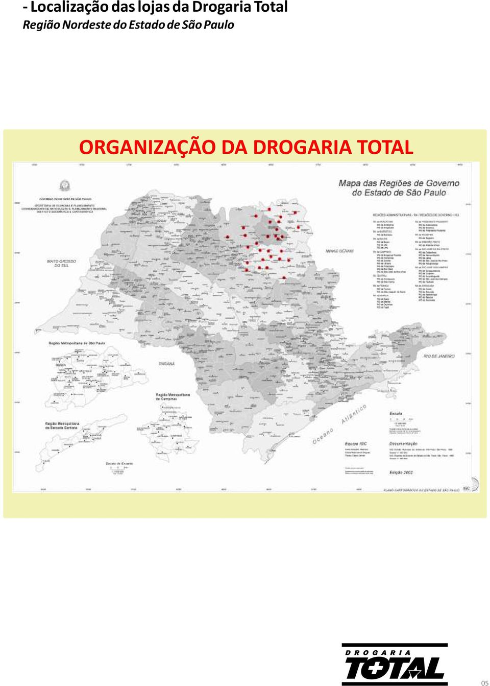 Nordeste do Estado de São