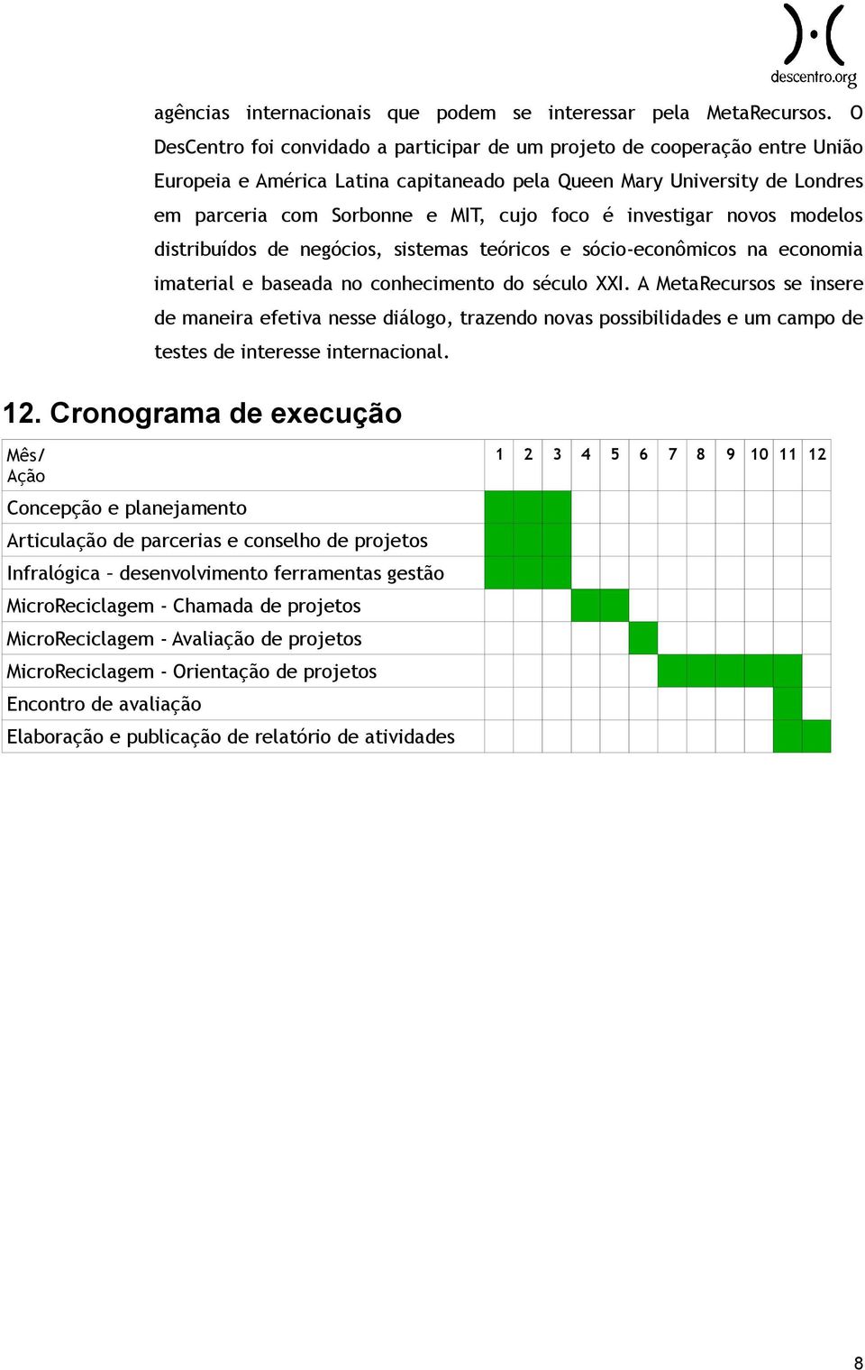 investigar novos modelos distribuídos de negócios, sistemas teóricos e sócio-econômicos na economia imaterial e baseada no conhecimento do século XXI.