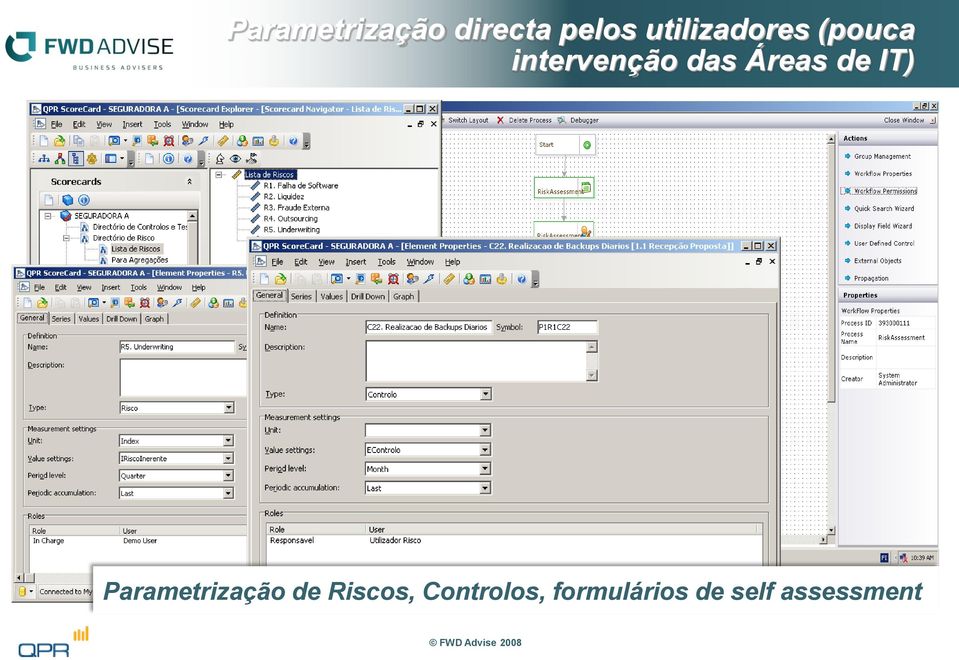 Áreas de IT) Parametrização de