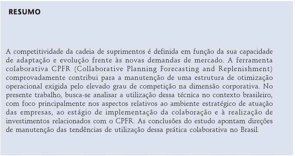 de competição na dimensão corporativa.