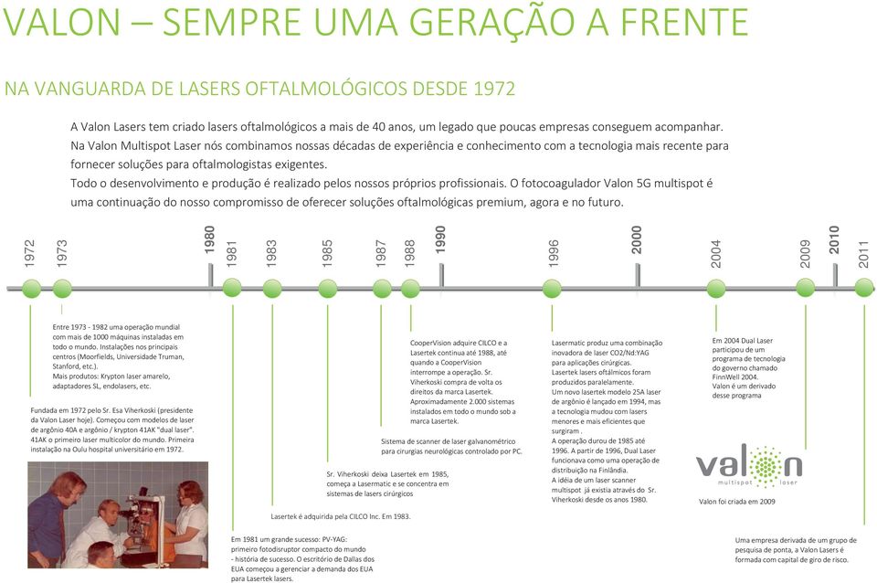 Todo o desenvolvimento e produção é realizado pelos nossos próprios profissionais.