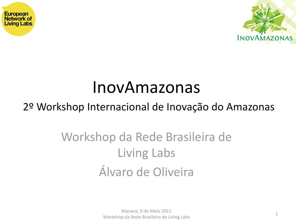 Amazonas Workshop da Rede