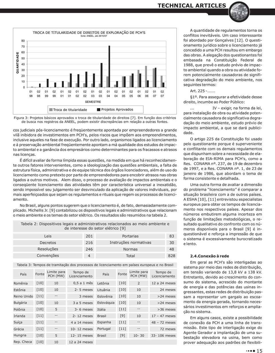 Por outro lado, organismos ligados ao licenciamento e á preservação ambiental freqüentemente apontam a má qualidade dos estudos de impacto ambiental e a ganância dos empresários como determinantes