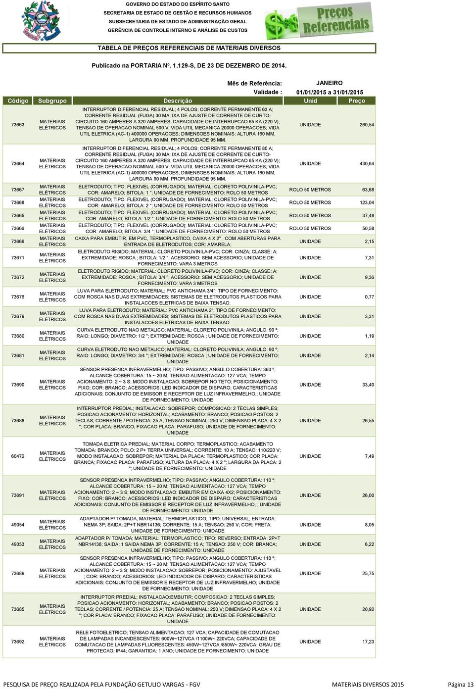 20000 OPERACOES; VIDA UTIL ELETRICA (AC-1) 400000 OPERACOES; DIMENSOES NOMINAIS: ALTURA 160 MM, LARGURA 90 MM, PROFUNDIDADE 95 MM.