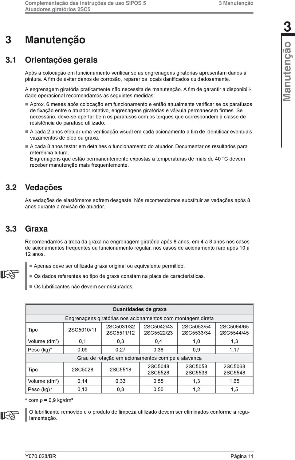 A fi m de garantir a disponibilidade operacional recomendamos as seguintes medidas: Aprox.