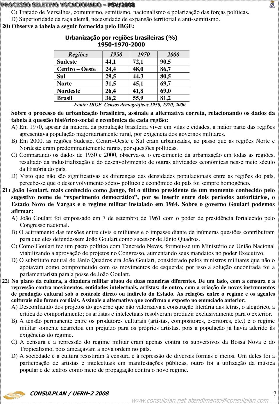 Norte 31,5 45,1 69,7 Nordeste 26,4 41,8 69,0 Brasil 36,2 55,9 81,2 Fonte: IBGE.