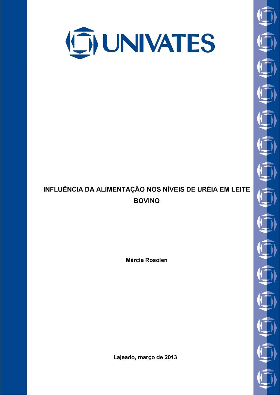 ALIMENTAÇÃO NOS NÍVEIS DE URÉIA EM