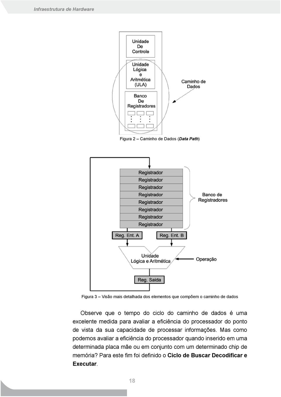 capacidade de processar informações.