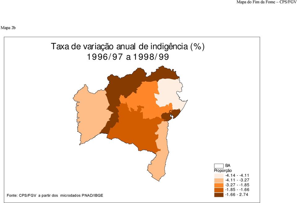 dos microdados PNAD/IBGE BA Proporção -4.