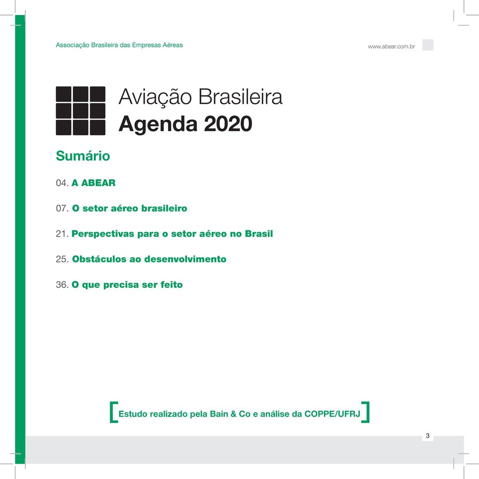 Perspectivas para o setor aéreo no Brasil 25.