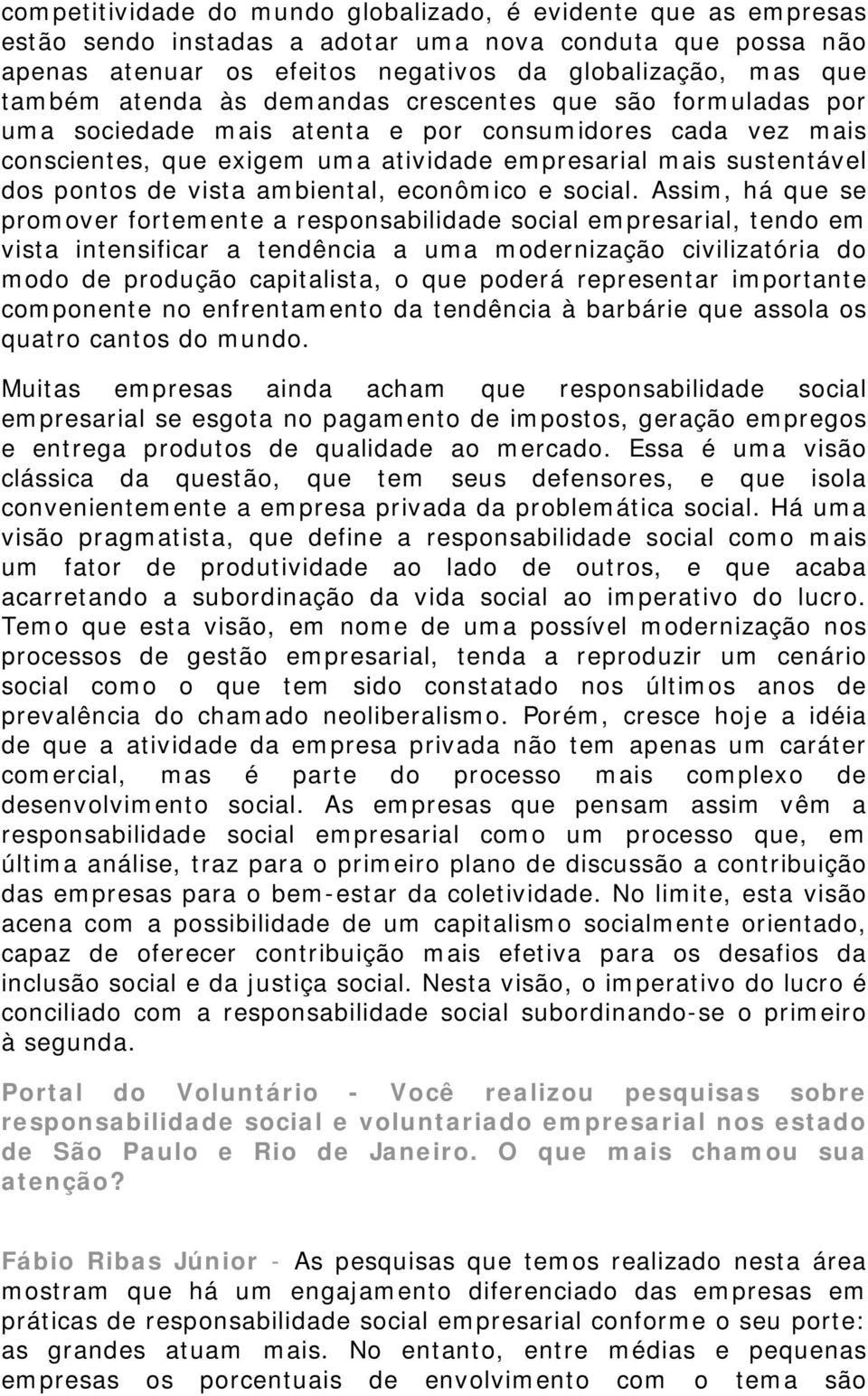 ambiental, econômico e social.