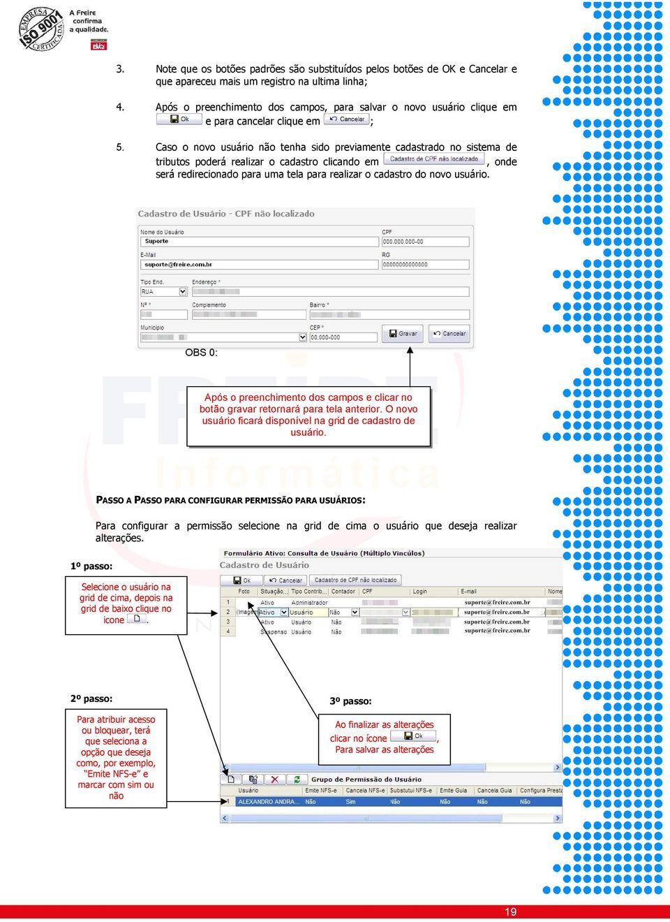 Cas nv usuári nã tenha sid previamente cadastrad n sistema de tributs pderá realizar cadastr clicand em, nde será redirecinad para uma tela para realizar cadastr d nv usuári.