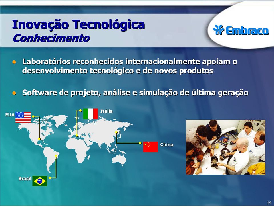 desenvolvimento tecnológico e de novos produtos