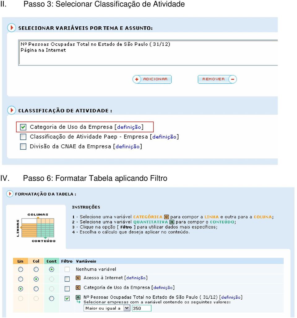 Atividade IV.