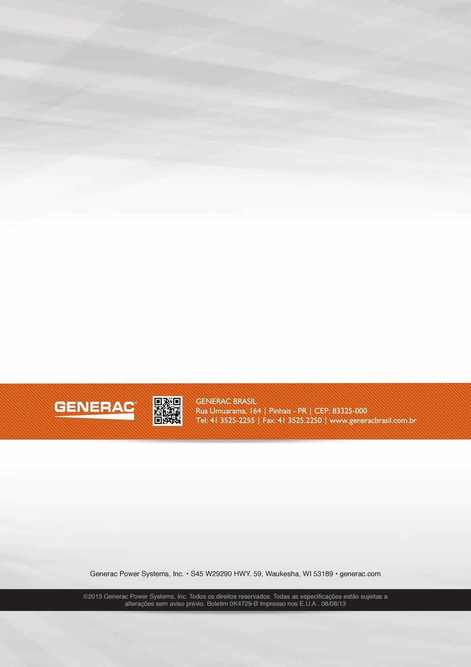 com 2013 Generac Power Systems, Inc.