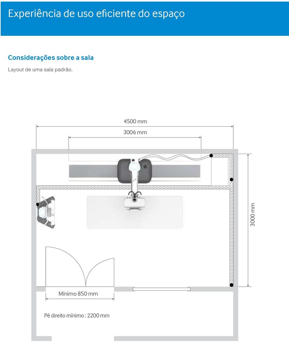 uma sala padrão.