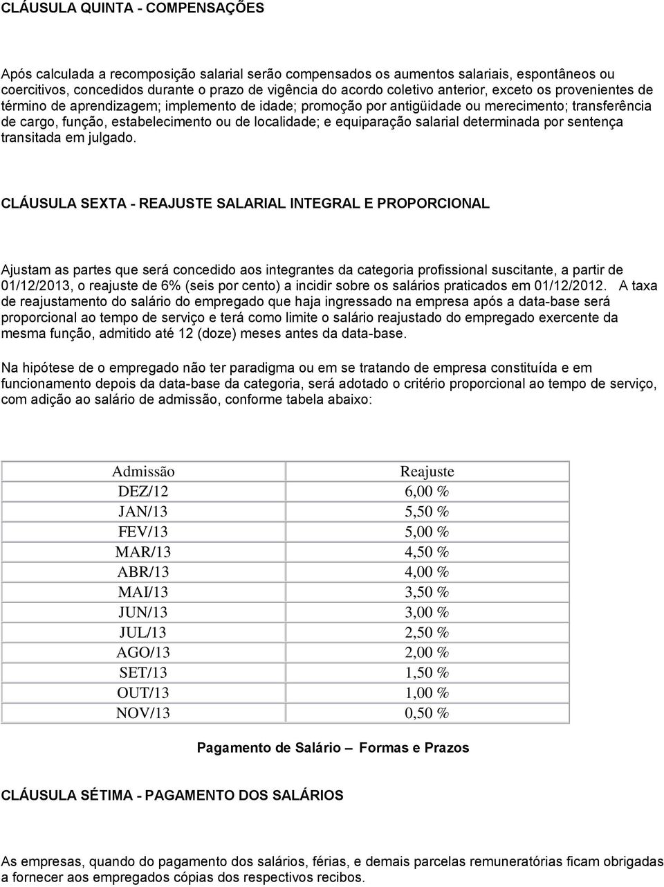 equiparação salarial determinada por sentença transitada em julgado.