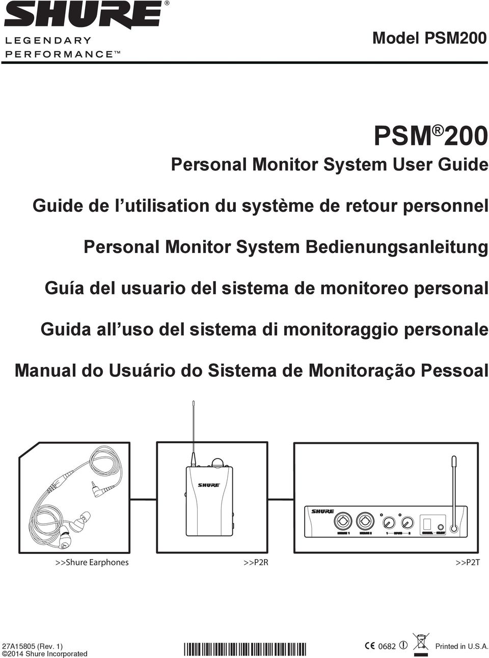 personal Guida all uso del sistema di monitoraggio personale Manual do Usuário do Sistema de